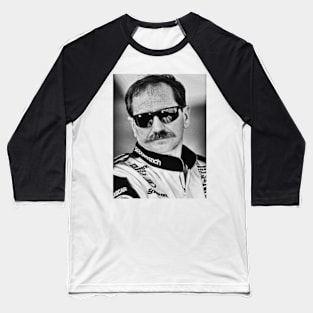 Dale Earnhardt art drawing Baseball T-Shirt